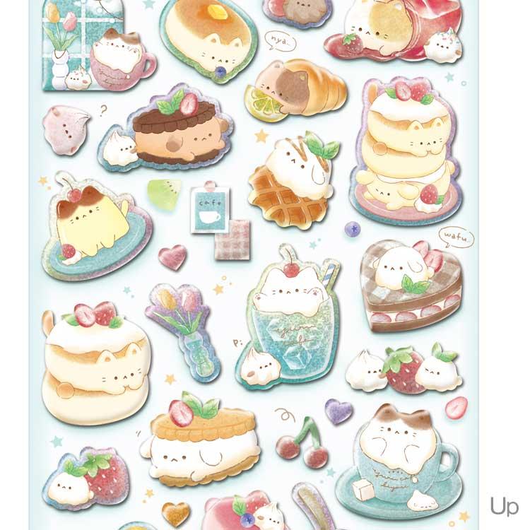 ゆるかふぇびより めちゃキラシール 010325 シールコレクション ホット