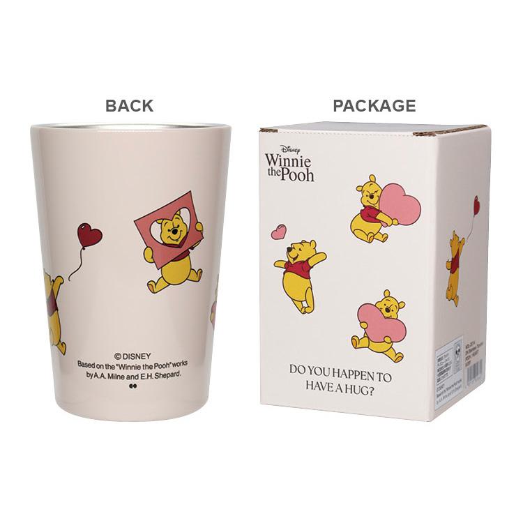 くまのプーさん ステンレスタンブラー460ml IV 606600 HEART Disney