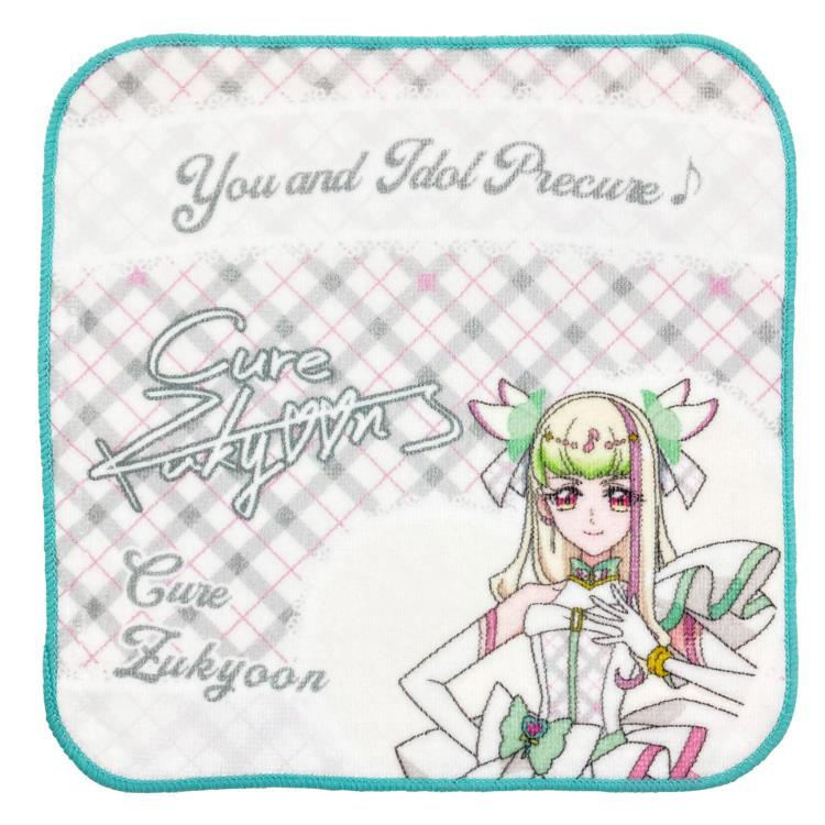 dexさま キミとアイドルプリキュア キュアアスキューン ミニタオル キミとアイドルプリキュア ミニタオル キュアズキューン ホワイト