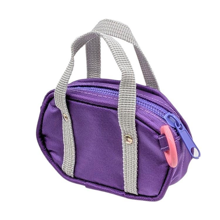 イヤホンケースパープル コンパクト イヤホンケース 小物 収納 薄型 持ち運び セミハードケース