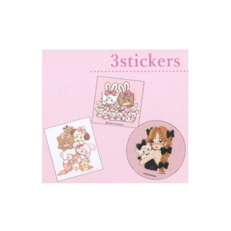 mikko illustrations モバイルステッカー Bタイプ 572802 ミッコ