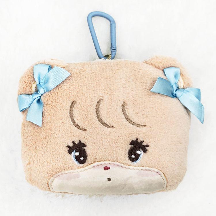 mikko illustrations ぬいぐるみパスケース ラテ 242834 ミッコ