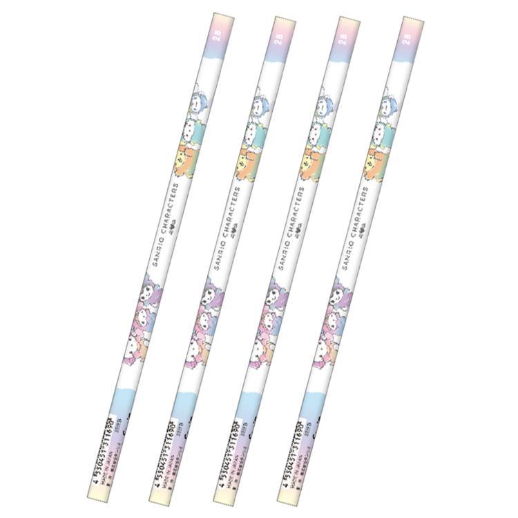 4本セット サンリオキャラクターズ 鉛筆2B モンスター 311690 SANRIO