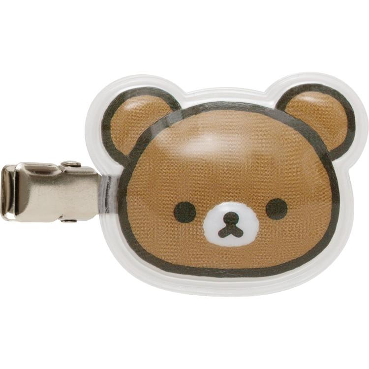 チャイロイコグマ ヘアクリップ 前髪クリップ リラックマ 新品未使用 🐻リラックマ #チャイロイコグマ のお友達 前髪クリップ
