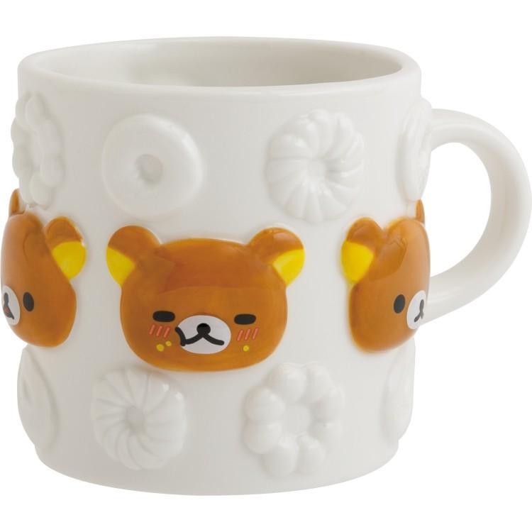 リラックマ×ミスタードーナツ マグカップ リラックマ ホワイト