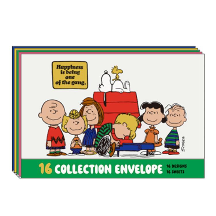 スヌーピー 16封筒セット 307860 SNOOPY ピーナッツ : キャラクター