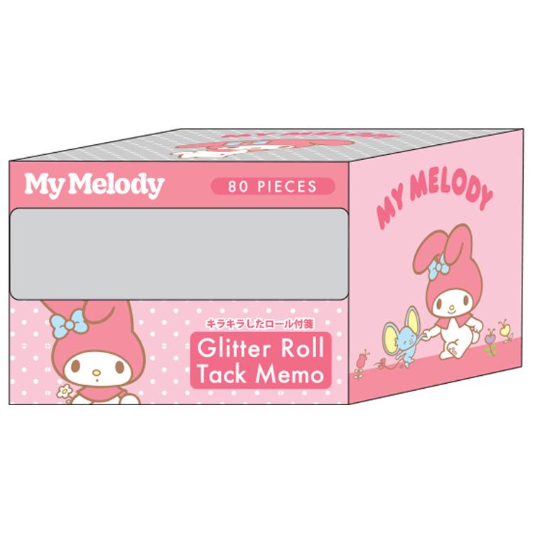 マイメロディ グリッターロールステッカーメモ 929583 プチ