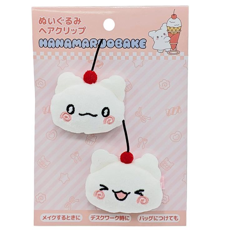 はなまるおばけ ぬいぐるみヘアクリップ 998279 : キャラクター雑貨