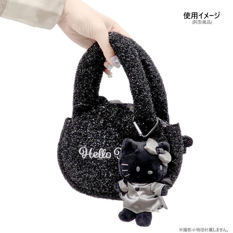 ハローキティ エンジェルマスコット キーホルダー グレー HELLO KITTY