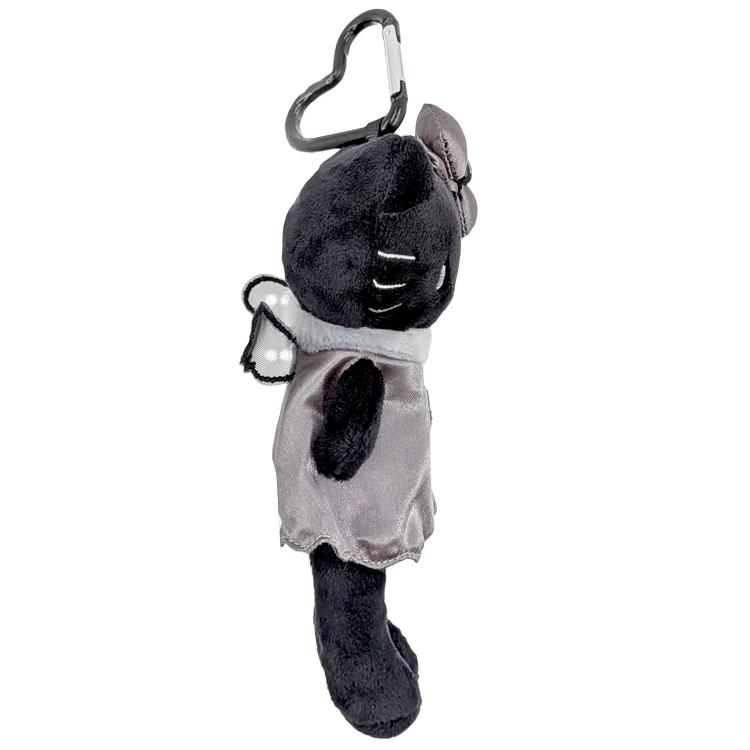 ハローキティ スタイルアップマスコットエンジェルブラック