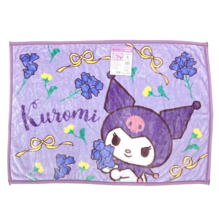 クロミ ポリエステルマイヤーひざ掛け クロミとお花 929867 ウインター