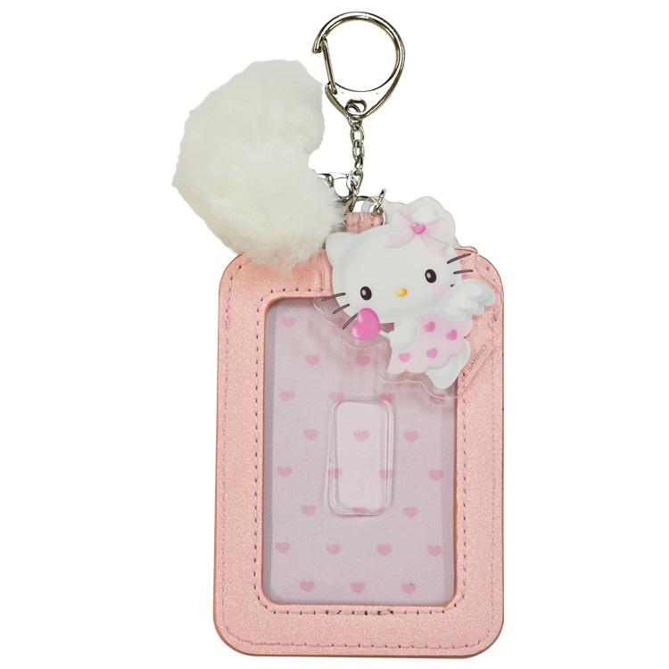 ハローキティ パスケース ピンク 154889 エンジェル SANRIO サンリオ
