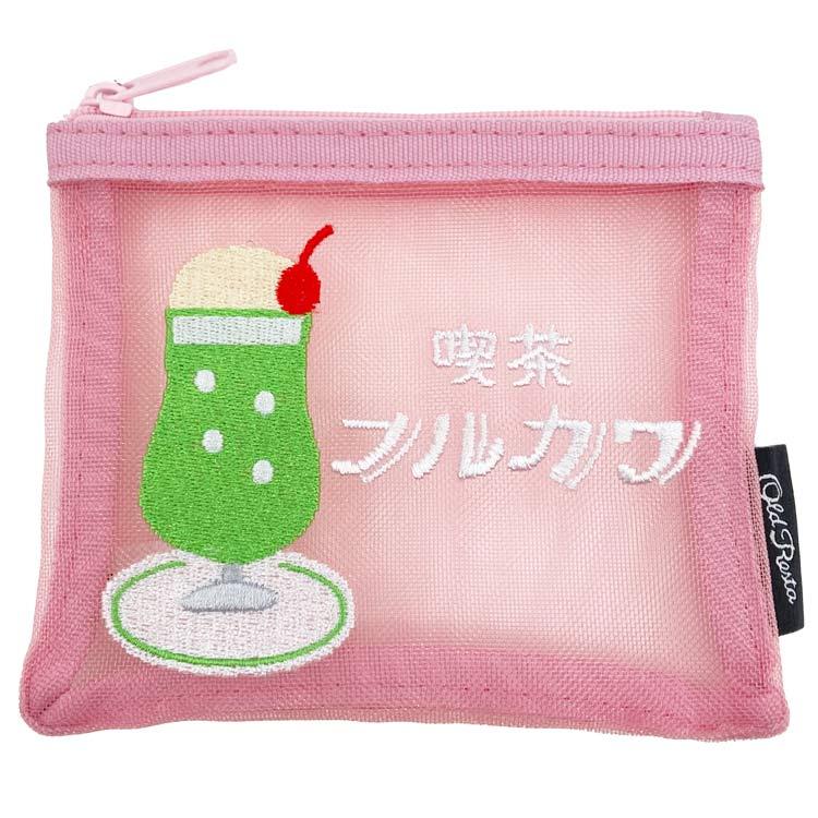 古川紙工 OR904077 刺繍メッシュポーチ M Old Resta : キャラクター