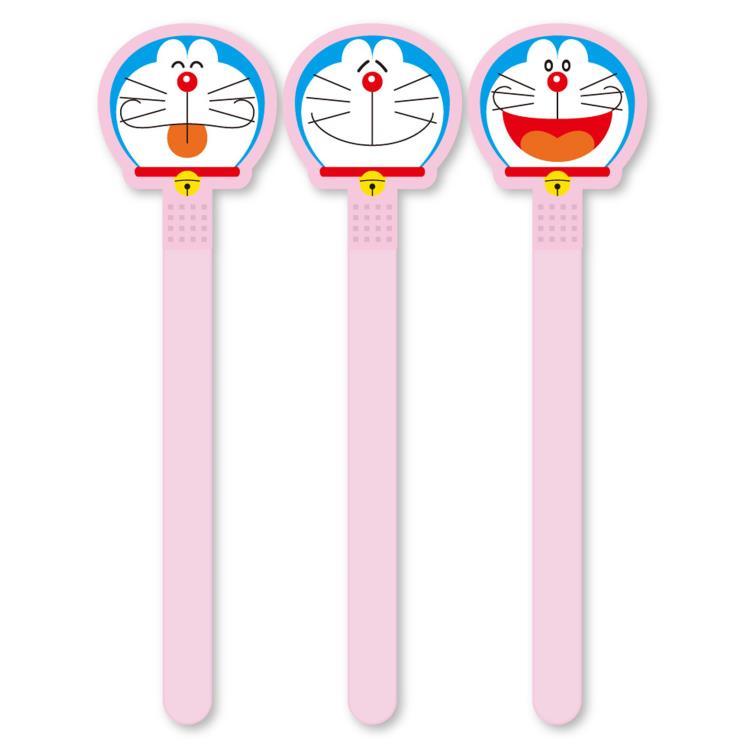 ドラえもん ケーブルタイ3本セット ピンク Doraemon どらえもん