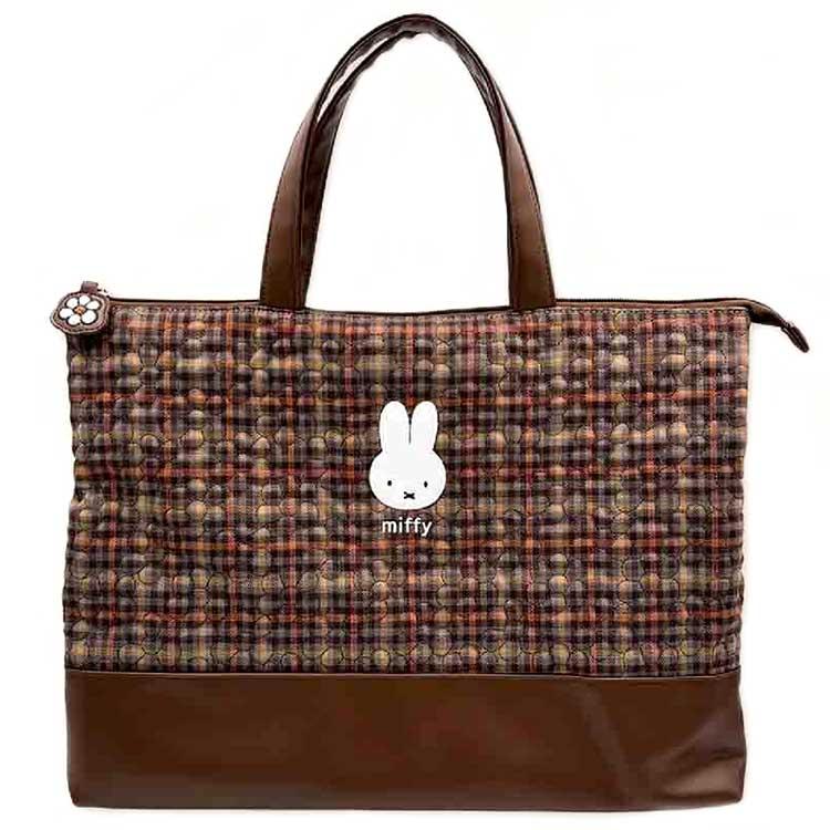 ミッフィー レッスンバッグ BR 291399 キルティングチェック miffy ディックブルーナ