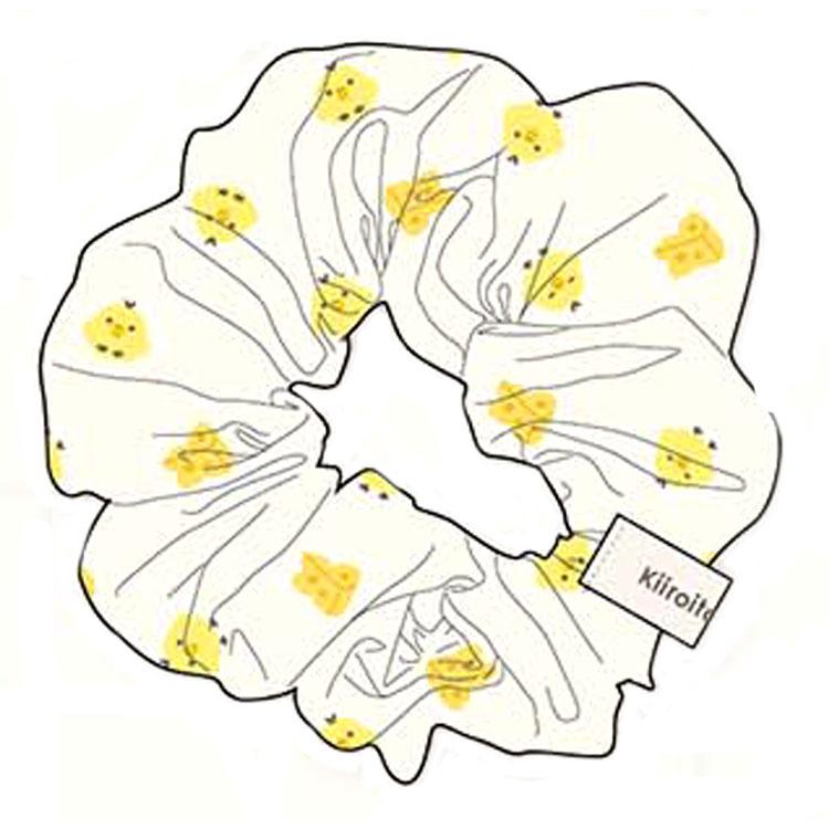 リラックマ シュシュ キイロイトリ フェイス 298138 ベーシック