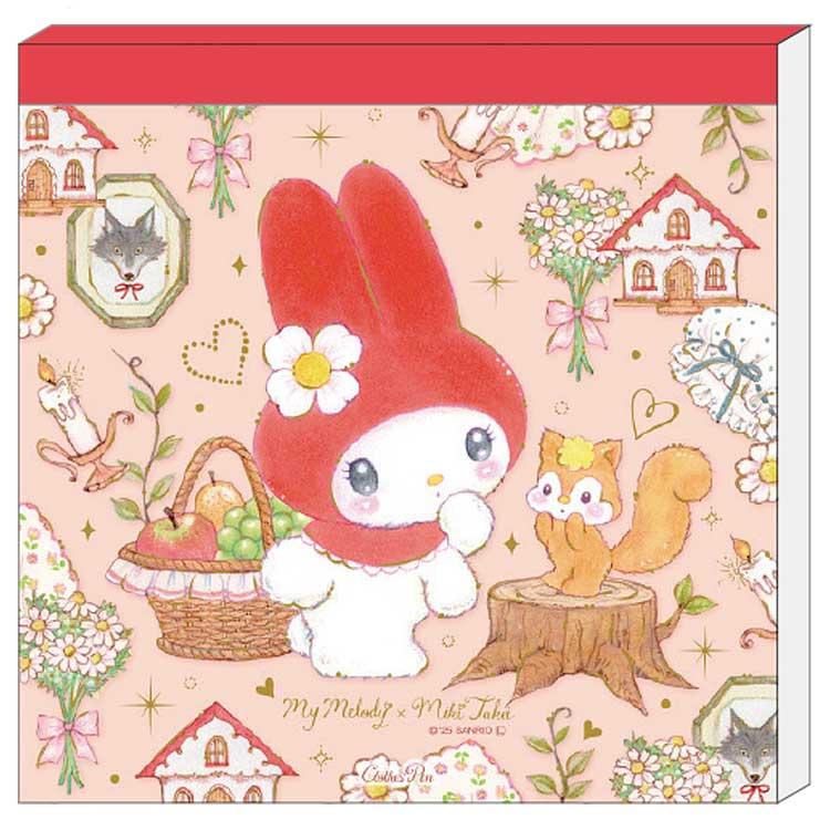 マイメロディ×たけいみき メモパッド リトルレッド 840555 第4弾