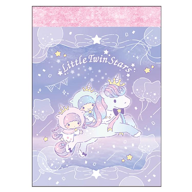 リトルツインスターズ ミニメモ 325543 トワイライトユニコーン SANRIO