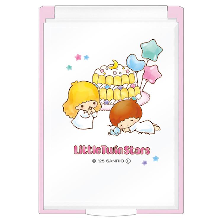 リトルツインスターズ Sサイズミラー 325611 オーロラレトロ SANRIO