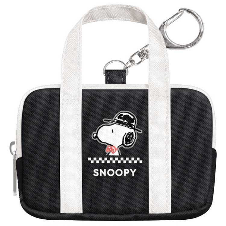 スヌーピー スクバ風ミニバッグキーホルダー ブラック 332848 PEANUTS