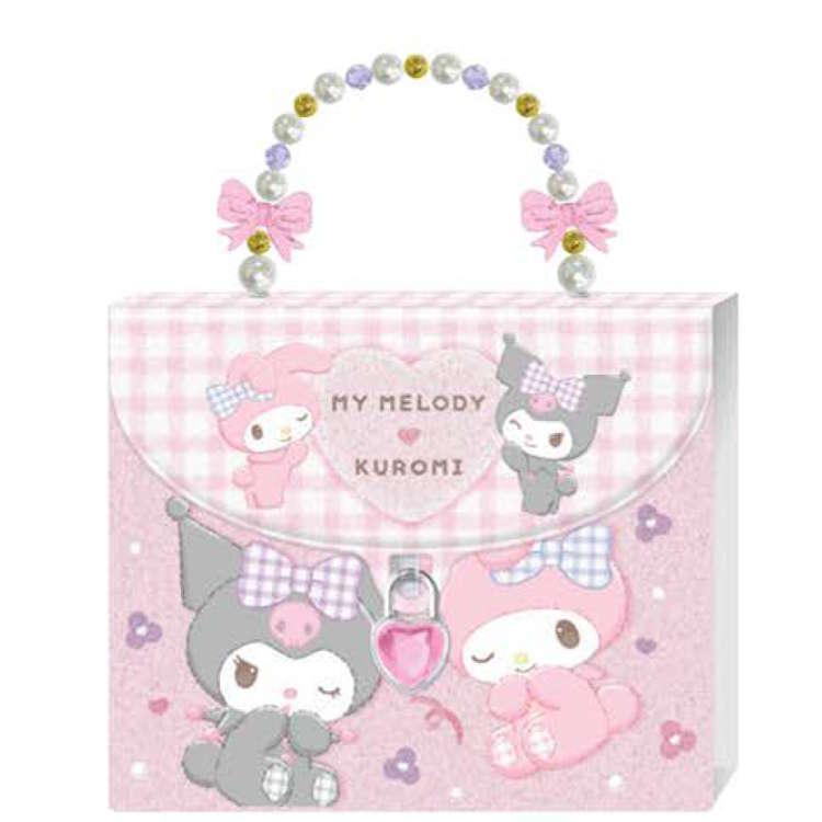 マイメロディ&クロミ カギつきシールコレクションバッグ シール帳