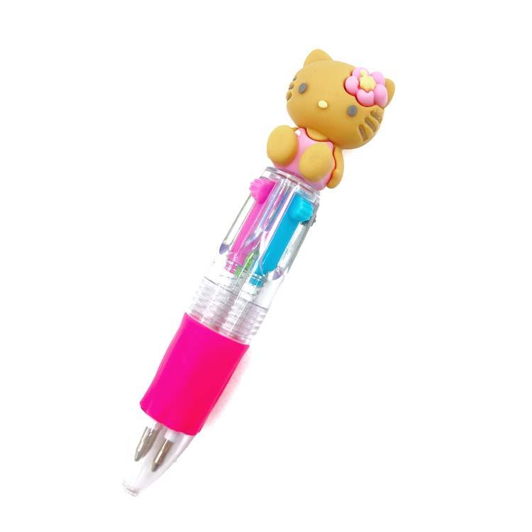 ハローキティ マスコットミニボールペン0.5mm 日焼け 069618 SANRIO