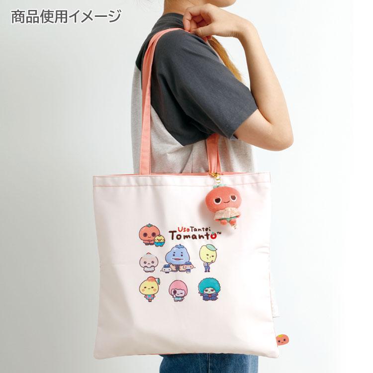うそ探偵トマント トートバッグ スクエア 正方形 : キャラクター雑貨
