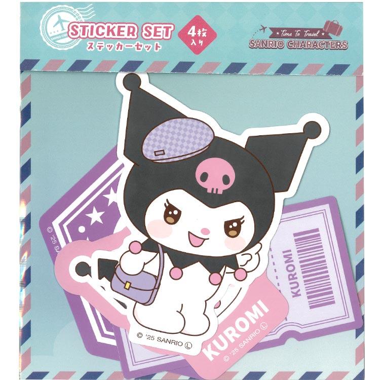 クロミ ダイカットステッカーセット 352621 KUROMI サンリオ