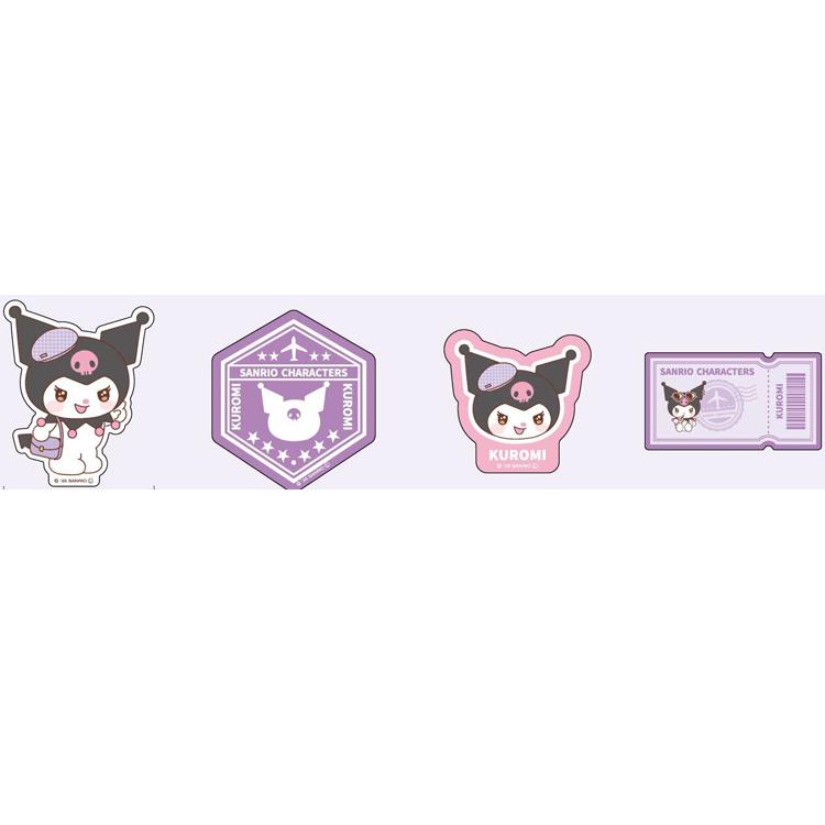 クロミ ダイカットステッカーセット 352621 KUROMI サンリオ