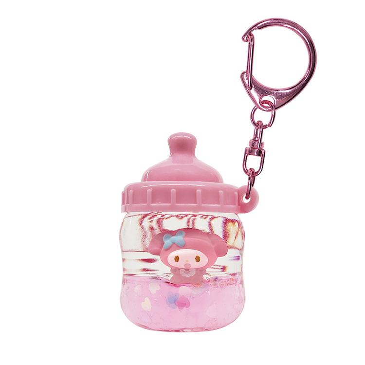 マイメロディ ぷかぷかほにゅうびんキーホルダー 682464