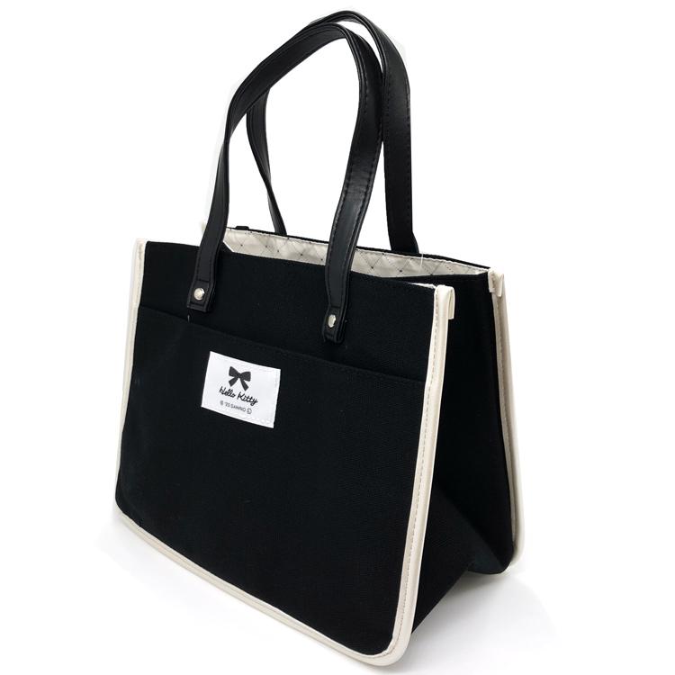 ハローキティ トートバッグ black 386578 Hello Kitty サンリオ