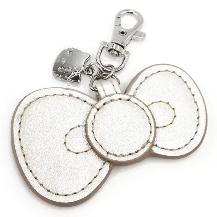 ハローキティ リボンキーホルダー ivory 386639 Hello Kitty サンリオ