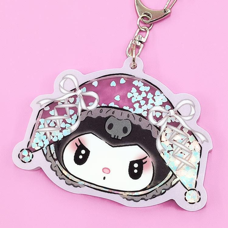 クロミ ホロキラキーホルダー フェイス 311882 月夜のクロミ SANRIO