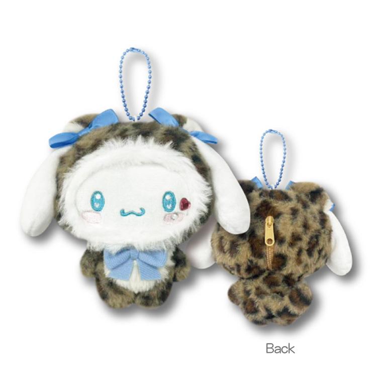 シナモロール マスコットポーチ 166116 ヒョウ柄 SANRIO サンリオ