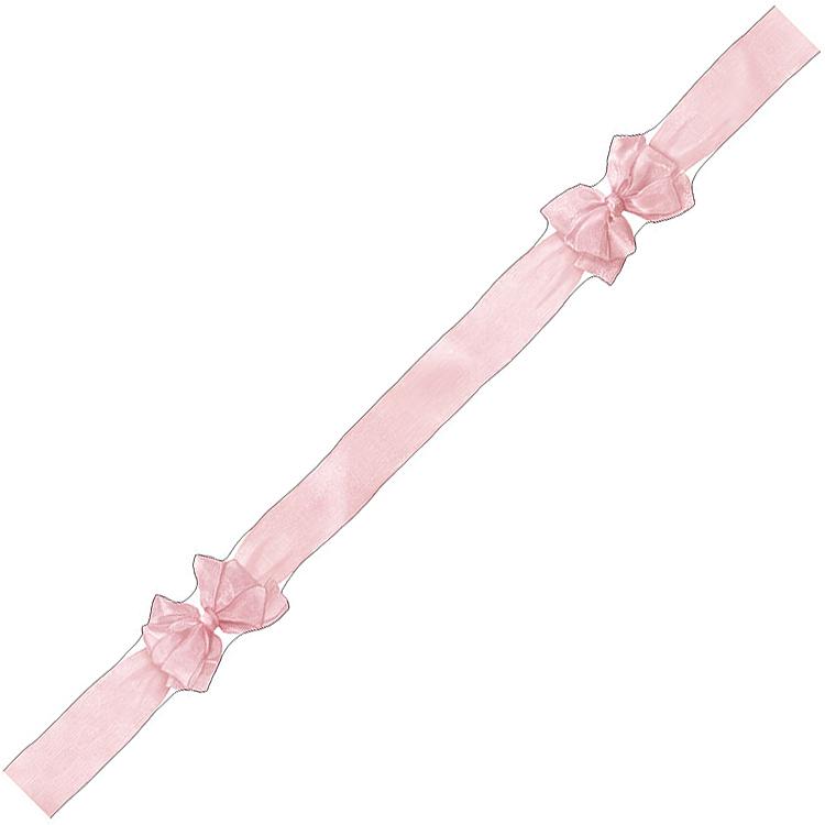 リボン ダイカットマスキングテープ オーガンジー ピンク 955868