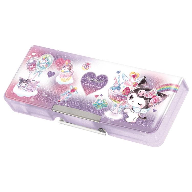 クロミ コンパクト両面開きペンケース ハート 338130 新学期 文具