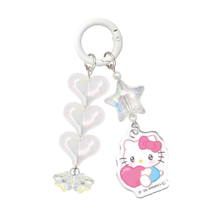 ハローキティ ぷくっとビーズキーホルダー チャーム コレクション 推し