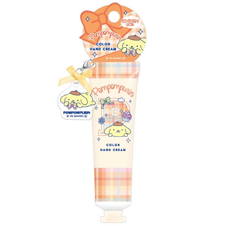 ポムポムプリン カラーハンドクリーム イエロー キンモクセイの香り