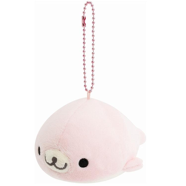 まめゴマ さくらゴマ キーホルダー 12月下旬以降〜出荷 まめゴマ ずっといっしょぬいぐるみ さくらゴマ