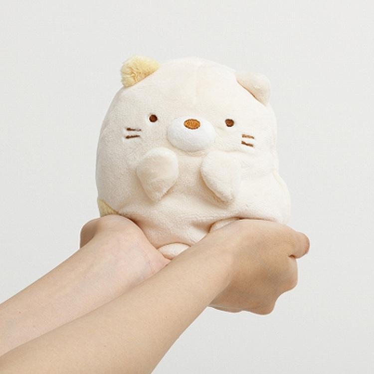 すみっコぐらし むにっとぬいぐるみ ねこ すみっコのおきにいり 首