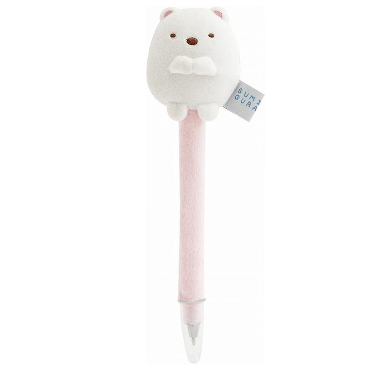すみっコぐらし ぬいぐるみペン0.7mm しろくま すみっコのおきにいり
