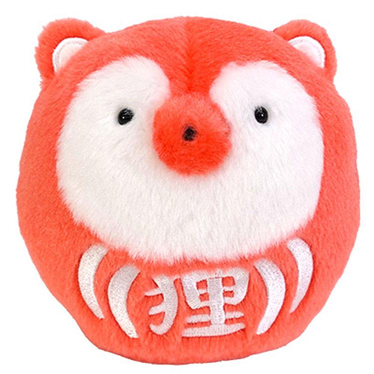 タヌキとキツネ ぬいぐるみ タヌキ だるま 971638 タヌキツ たぬきと