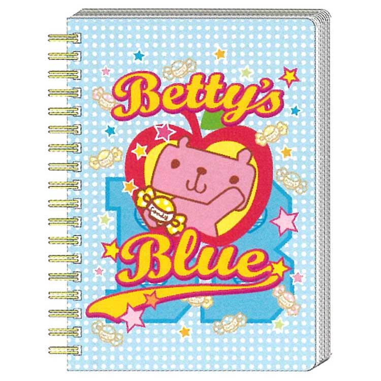 ベティーズブルー WリングノートB6 エイミーちゃん 036083 BETTY'S