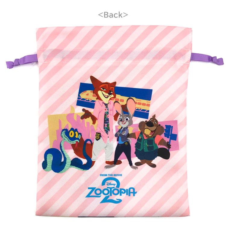 ズートピア2 トラベル巾着 2 230731 Disney ディズニーキャラクター