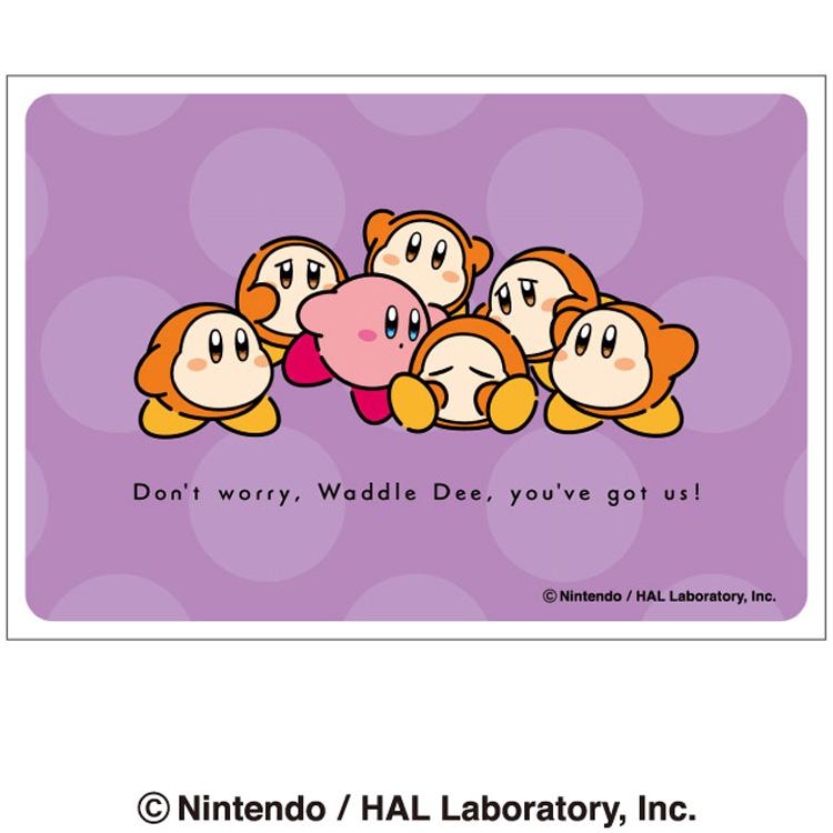 星のカービィ ENS-15 キャラクタースリーブミニ だいじょうぶだよ