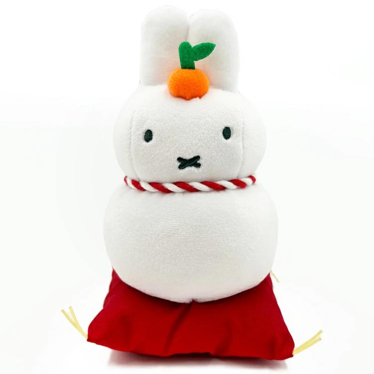 ミッフィー ぬいぐるみ かがみもち miffy