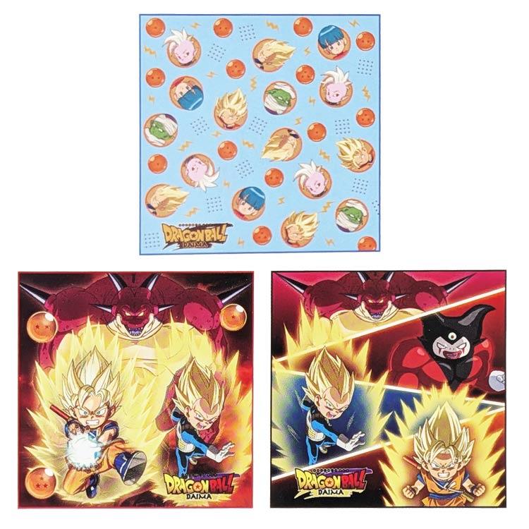 ドラゴンボールDAIMA ランチクロス 3枚組 お弁当包み ナプキン クロス