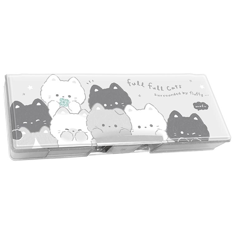 マヨネーズ 猫キャラクター 筆箱 セット フルフルキャット ソフトペンケースB 030996 新学期文具コレクション