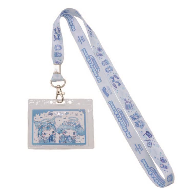 マイメロディ&クロミ 幅広ネックストラップ LBL 217462 MU DOLLY MIX