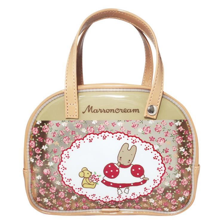 マロンクリーム ボストンバッグ風ポーチ 294947 0 marroncream